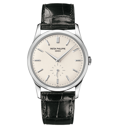 AAA Replica Patek Philippe Calatrava White Gold Watch 5196G-001